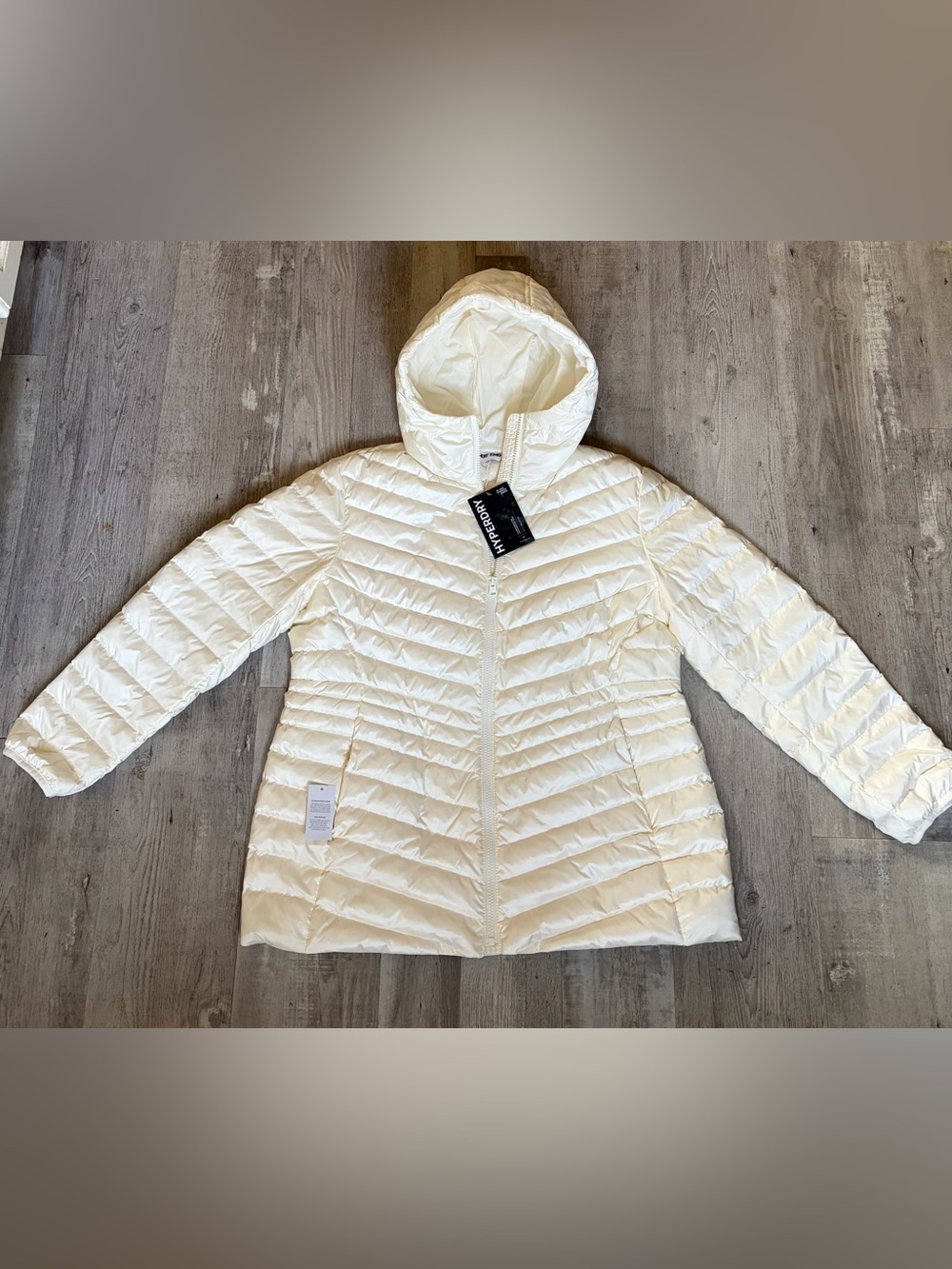 Lands End Wanderweight Packable Down Jacket NWT